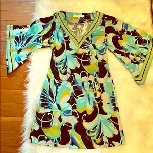 Trina Turk 100% Silk Dress